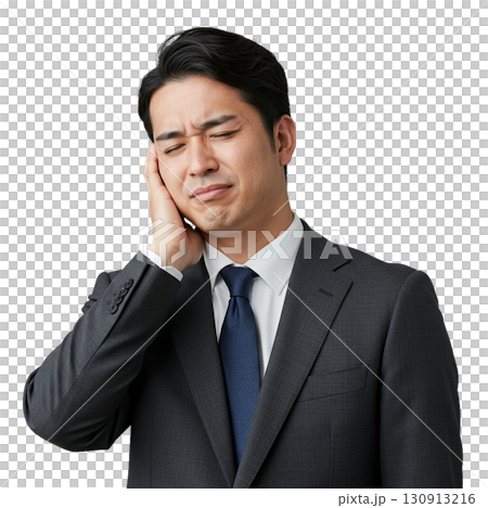 体調不良のサラリーマン 体調不良のサラリーマン 130913216