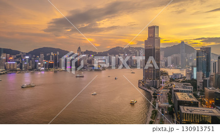 Sept 6 2025 Serene View from Tsim Sha Tsui Waterfront Sunset Sept 6 2025 Serene View from Tsim Sha Tsui Waterfront Sunset 130913751