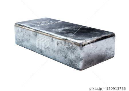 Textured silver bar. AI-generated item Textured silver bar. AI-generated item 130913786