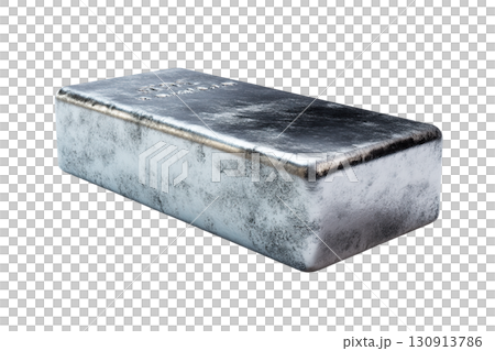 Textured silver bar. AI-generated item Textured silver bar. AI-generated item 130913786