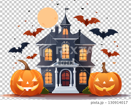 萬聖節(城堡、豪宅、南瓜、鬼魂、蝙蝠) 萬聖節(城堡、豪宅、南瓜、鬼魂、蝙蝠) 130914017