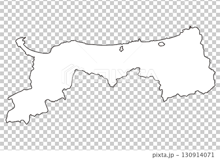 鳥取県 白地図 観光 地図 鳥取県 白地図 観光 地図 130914071