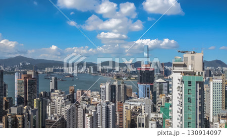 Sept 13 2025 Residential and commercial buildings in Sheung Wan 130914097