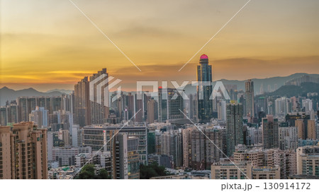 Sept 12 2025 Cityscape of Yau Tsim Mong District Hong Kong 130914172