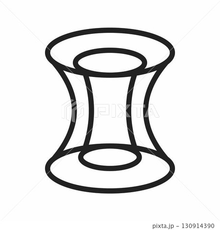 Wormhole icon. Suitable for mobile apps, web apps and print media. 130914390