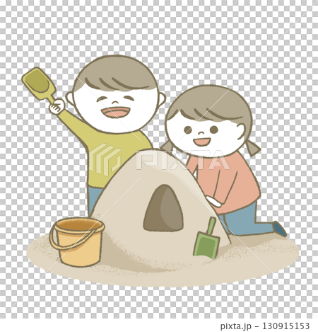 孩子們玩沙子 130915153