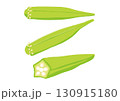 オクライラスト okra illustration vector 130915180