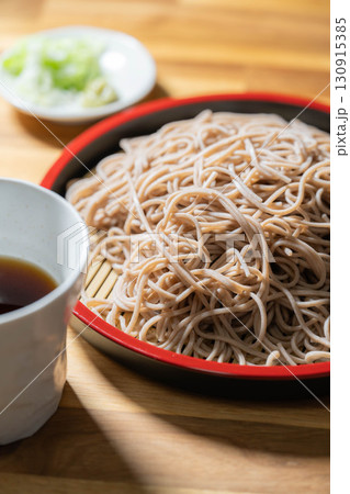 【食べ物素材】盛りつけられたざるそば【長野県】 130915385