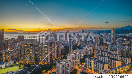 Sept 12 2025 Urban residential community of Ho Man Tin Hong Kong 130916699