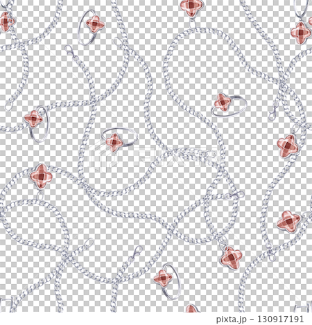 Seamless pattern with sultanite pendants, rings. Watercolor illustration hand drawn for packaging design, interior design, fabric printing. Seamless pattern with sultanite pendants, rings. Watercolor illustration hand drawn for packaging design, interior design, fabric printing. 130917191