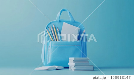 Backpack Ready for School. Backpack Ready for School. 130918147