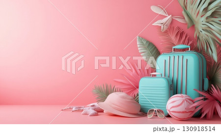 Pink Paradise Pack Your Bags for Summer. 130918514