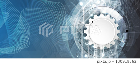 Technology and science innovation circle...のイラスト素材 [130919562] - PIXTA