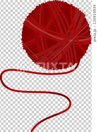 紗線伸出的插圖 130919934