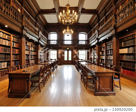 アンティークな図書館 アンティークな図書館 130920200
