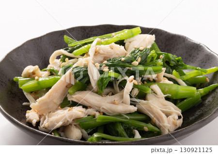 せりと鶏ささみ和え 130921125