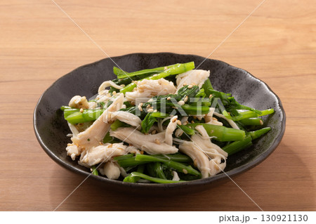 せりと鶏ささみ和え 130921130