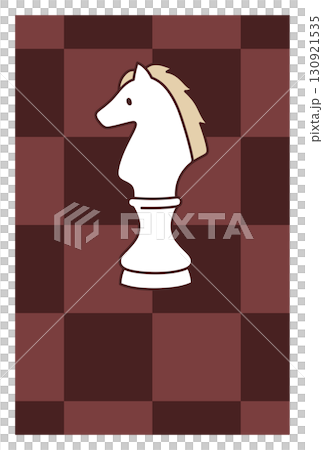 Year of the Horse New Year's card template 2026 (no text) 130921535