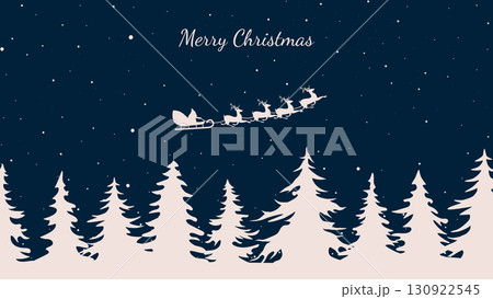 chistmas scenery with santa chistmas scenery with santa 130922545