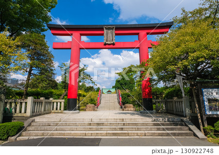 東京都江東区 亀戸天神社、鳥居 130922748