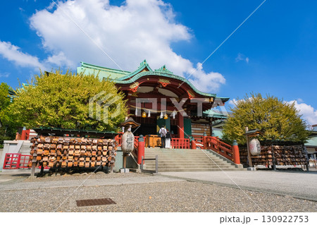 東京都江東区 亀戸天神社、拝殿 東京都江東区 亀戸天神社、拝殿 130922753