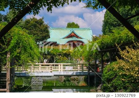 東京都江東区 亀戸天神社、拝殿 130922769