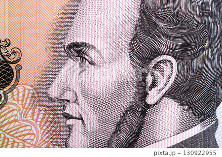 Francisco Morazan a closeup portrait from Honduran money Francisco Morazan a closeup portrait from Honduran money 130922955