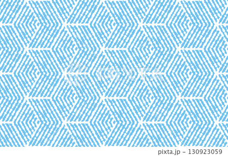 Abstract geometric pattern. A seamless vector background. White and blue ornament. Graphic modern pattern. Simple lattice graphic design 130923059