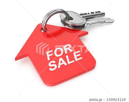 House key with for sale tag - property real estate House key with for sale tag - property real estate 130923120
