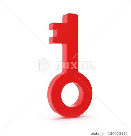 Red key 3d renderのイラスト素材 [130923122] - PIXTA