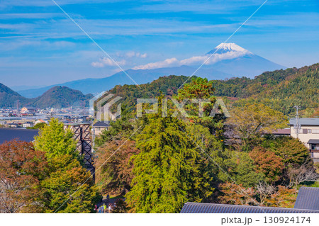 《静岡県》伊豆から見える二つの世界遺産  韮山反射炉と富士山 130924174