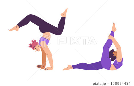 Dynamic Yoga Poses Designed for Enhancing Flexibility and Comprehensive Strength Training Dynamic Yoga Poses Designed for Enhancing Flexibility and Comprehensive Strength Training 130924454