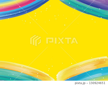 水彩絵の具フレーム 水彩絵の具フレーム 130924651