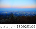 大山から見る関東平野上空のビーナスベルト 大山から見る関東平野上空のビーナスベルト 130925109