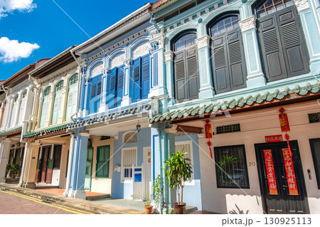 シンガポール プラナカン様式の建物が並ぶ「エメラルド・ヒル」 130925113