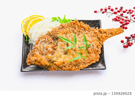 カレイの唐揚げ 130926028