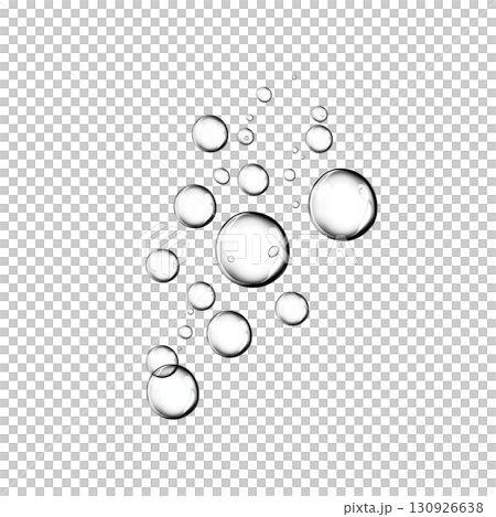 A Shiny transparent bubbles of various sizes float against transparency background, creating whimsical and lighthearted atmosphere. bubbles appear to be in motion, adding sense of dynamism A Shiny transparent bubbles of various sizes float against transparency background, creating whimsical and lighthearted atmosphere. bubbles appear to be in motion, adding sense of dynamism 130926638