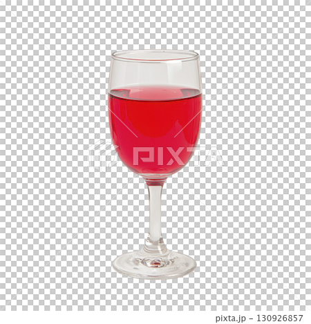 glass of vibrant red liquid stands elegantly in clear wine glass, showcasing its rich color and inviting appearance. simplicity of image highlights drink allure glass of vibrant red liquid stands elegantly in clear wine glass, showcasing its rich color and inviting appearance. simplicity of image highlights drink allure 130926857