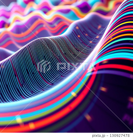 Music Driven Wave Composition Emphasizing Motion 130927478