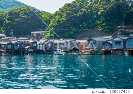 京都府　伊根の町並み 130927490