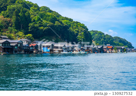 京都府　伊根の町並み 130927532