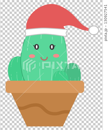 Cute Christmas Cactus Cute Christmas Cactus 130927541