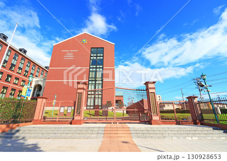 宮城県仙台市、仙台育英学園高等学校の風景 130928653