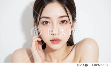 美しい女性のビューティーポートレート 美しい女性のビューティーポートレート 130928685
