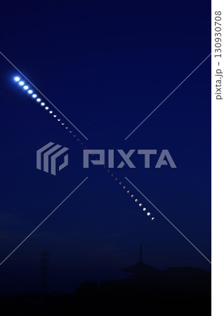 皆既月食 2025年9月8日 コーンムーン  130930708