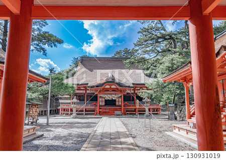 【#島根】朱色の楼門(島根県出雲市 日御碕神社) 【#島根】朱色の楼門(島根県出雲市 日御碕神社) 130931019