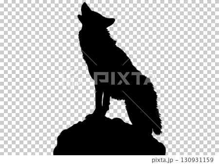 狼的剪影 130931159