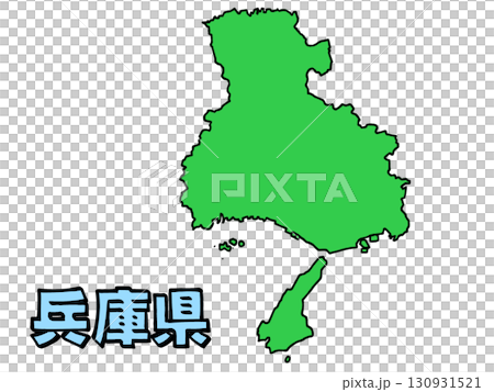 兵庫縣的地圖略顯鬆散,文字簡單 兵庫縣的地圖略顯鬆散,文字簡單 130931521