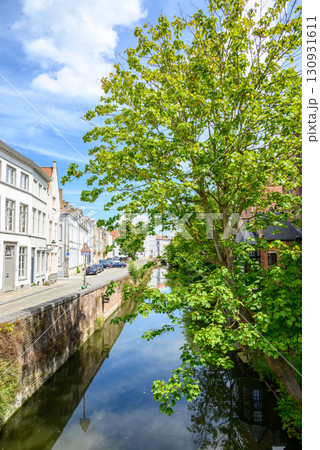 Historical Old Town and UNESCO World Culture Heritage site of Bruges in West Flanders, Belgium Historical Old Town and UNESCO World Culture Heritage site of Bruges in West Flanders, Belgium 130931611
