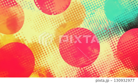 Pop Art Texture Abstract Background 130932977